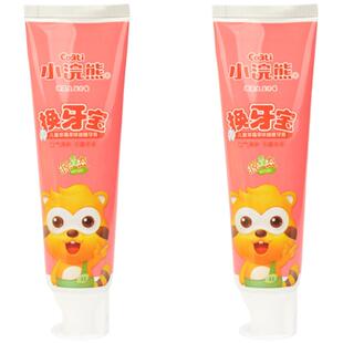 小浣熊儿童牙膏70g6-12岁果香宝宝牙膏换牙期奥拉氟防蛀50g