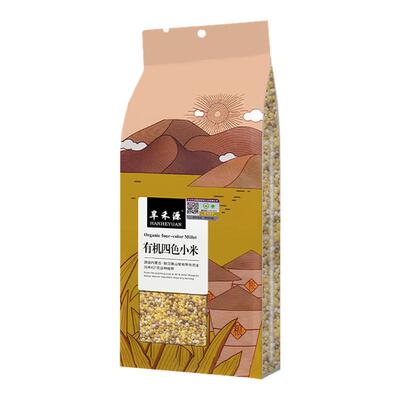 旱禾源敖汉有机四色小米380g