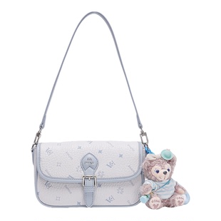 Daphne/达芙妮时尚可爱单肩包甜美风斜挎包女士通勤法棍包包25054