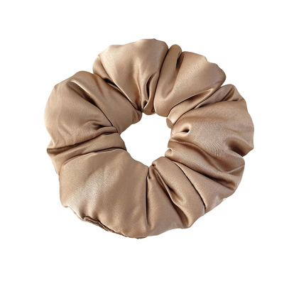 枕头大肠发圈kitsch加棉填充睡眠缎面真丝发圈女高级感丸子头头饰