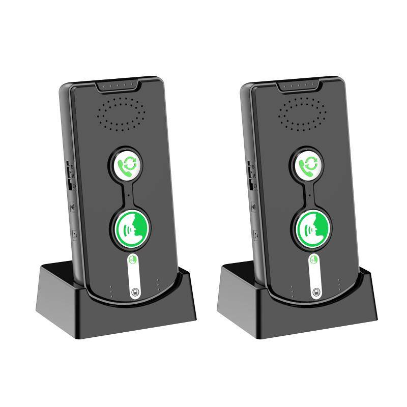 新款对讲呼叫器家庭室内机无线双向系统别墅室内一键拨号老人通话