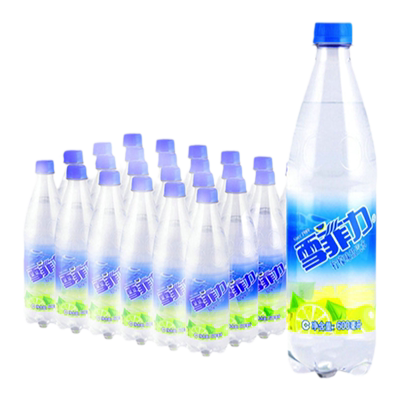 可口可乐上海雪菲力盐汽水600ml*24瓶*2箱整箱批特价柠檬碳酸饮料
