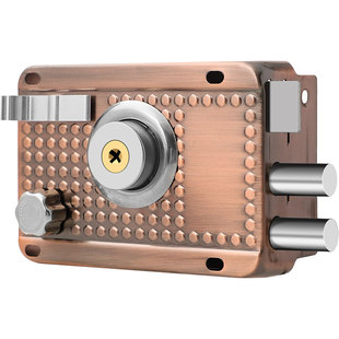 门锁家用通用型锁具防盗老式铁门大门不锈钢木门外装室内房门宿舍