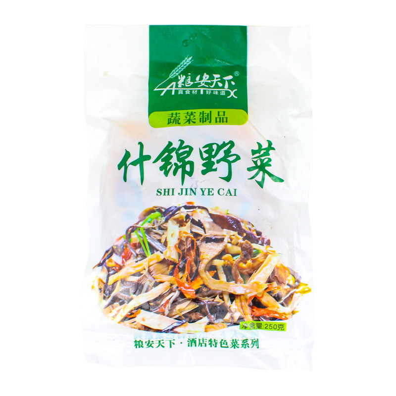 什锦野菜5袋酒店饭店私房菜香脆