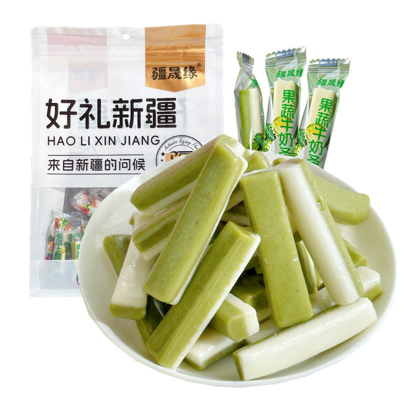 疆晟缘新疆果蔬双拼奶条奶零食