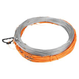 测量绳钢丝尼龙30米50米70米100米工程桩基测井深测距耐高温测绳