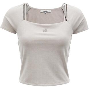 【ONLY奥莱】春夏新款休闲百搭修身显瘦基础款短袖T恤女