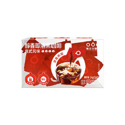 隅田川即溶咖啡无蔗糖速溶黑咖啡