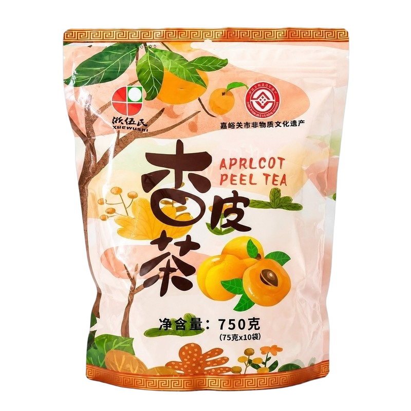 浙伍氏杏皮茶酸甜手工熬煮茶包