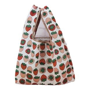 小号卡通折叠饭盒袋便携小手提袋上班便当包学生带饭包保温饭盒袋