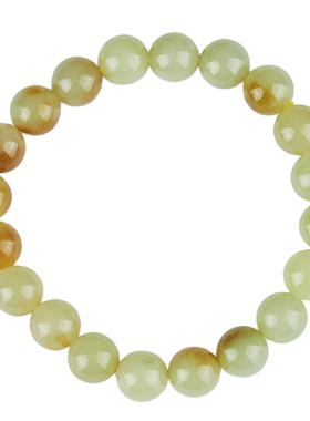 七彩云南天然和田玉糖玉手串