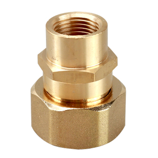 延长可调节水表水泵接头4分内丝转6分外丝止回阀异径直接铜活接头