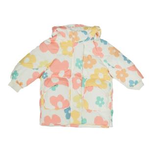 鸭鸭儿童羽绒服女童中长款2025冬季新款中大童女孩加厚保暖外套女