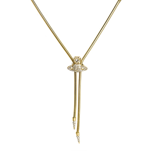 西太后土星流苏项链女轻奢高级感气质毛衣链长款可调节个性卫衣链