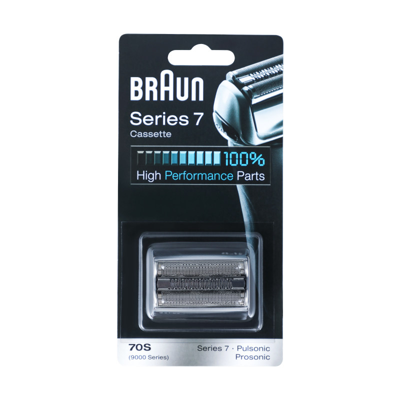 braun博朗剃须刀刀头刀网网膜70S刀片7系7865cc 7855s 7840s配件
