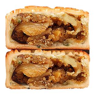 雪梅 月饼散装五仁多口味老式月饼豆沙蛋黄手工东北中秋传统糕点