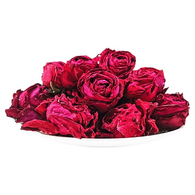 70克头茬冻干云南墨红玫瑰花食用