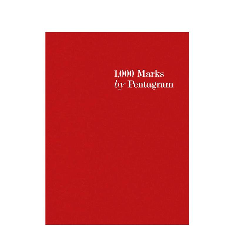 【现货】【T&H】1000个标志设计Pentagram五角设计 英文平面设计字体图案标志进口原版书精装14岁以上1，000 Marks Pentagram