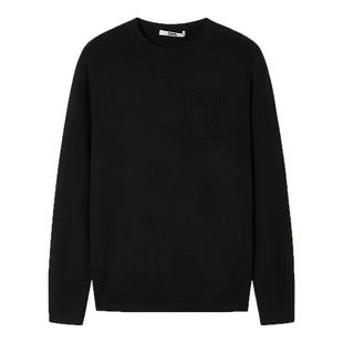 KARLLAGERFE LD【100%绵羊毛】软糯质感羊毛衫25秋季新款卡尔男装