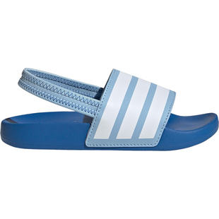 Adidas/阿迪达斯官方正品AdileteAdilete新款儿童空军凉鞋JR5332