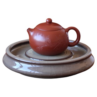 挑tea|自留中式黄龙山朱泥大红袍 半手工110ml 西施小茶壶紫砂壶