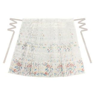 星河汉歌朱白白色马面裙女套装2026新款新中式冬明制汉服改良日常