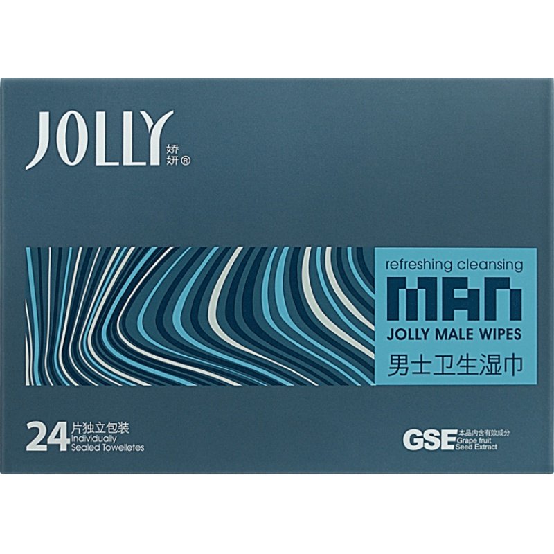 娇妍男士洁阴湿巾24片独立