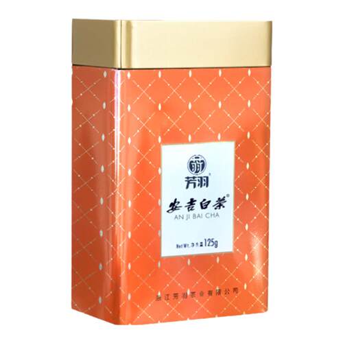 2026新茶现货芳羽安吉白茶正宗明前精品500g罐装珍稀高山绿茶叶