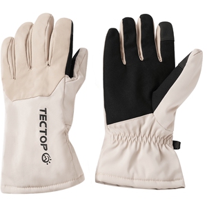 探拓/tectop户外防寒保暖滑雪手套冬防风防水可触屏骑车登山加厚