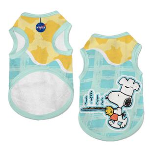 史努比联名NASA周边卡通可爱宠物背心狗狗猫咪衣服大中小型防掉毛