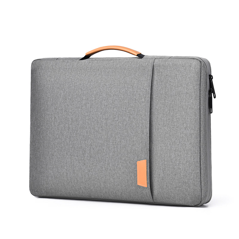 笔记本电脑包手提内胆包适用苹果macbookair13华为matebook14联想小新pro气囊d16寸防摔防震保护套男
