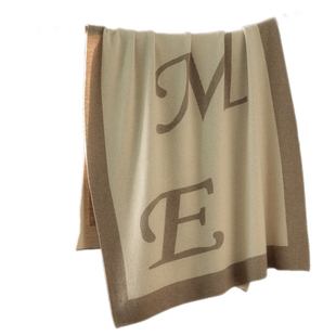 100%纯山羊绒毯盖毯空气层加厚毯子午睡沙发盖毯轻奢高级单人毛毯