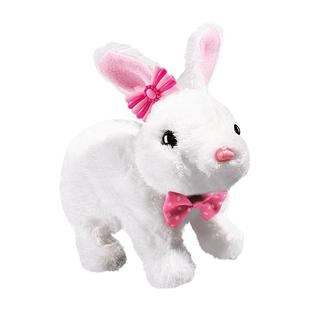 兔子玩偶小白兔毛绒玩具女孩儿童电动走路会叫公仔宝宝生日礼物