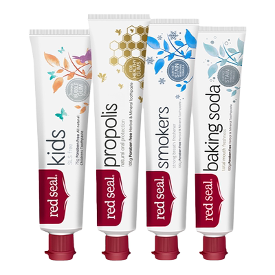 新西兰进口redseal红印牙膏天然