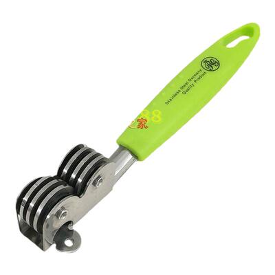 外贸便携快速双轮手持磨刀器