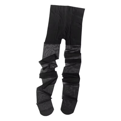 定制加长高个子黑透肤光腿神器