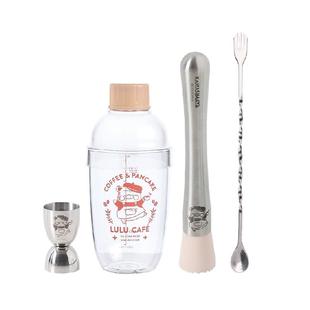 川岛屋&lulu猪联名调酒器shake杯手打工具雪克杯一套调酒器套装