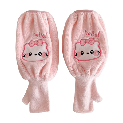 儿童袖套手套二合一加绒防风保暖