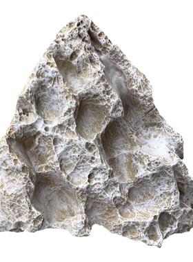 玻璃钢园林庭院造景摆件假石头