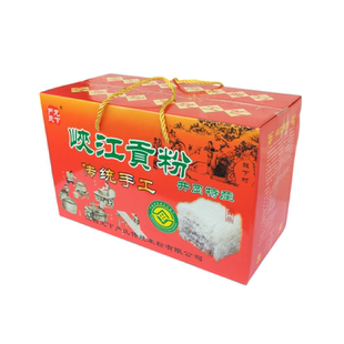 江西峡江贡粉特产龙下严氏传统手工米粉3斤装酸辣粉炒粉米线干粉