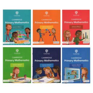 新版现货剑桥国际小学数学课程第二版Cambridge Primary Mathematics Learner's Book 1/2/3/4/5/6级学生书/练习册(含账号)