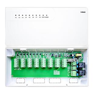 依法儿分室温控集中控制盒地暖温控器可联动水泵壁挂炉面板特价