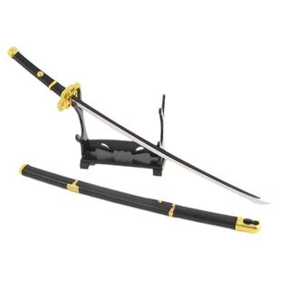 海贼周边王手办索隆的三把刀模型阎魔佐罗金属摆件cos武器鬼扯刀