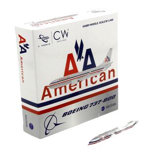 C Model 美国航空 波音B737-800 N920AN 成品客机模型 1/400