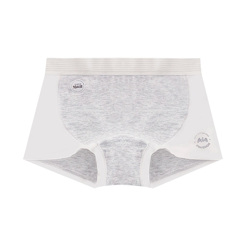 10A抗菌婴儿纯棉大码内裤女士胖MM全棉裆2025新款无痕包臀平角裤