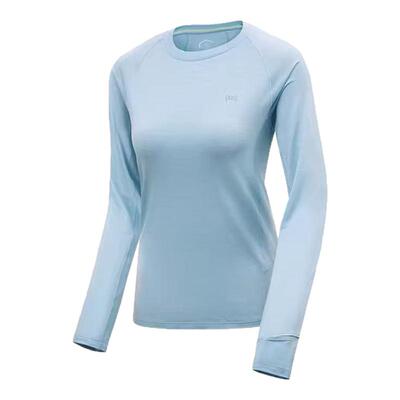 SN美利奴羊毛长袖T恤女