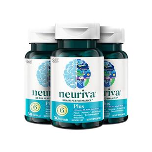 Neuriva脑动力plus学生集中记忆力磷脂酰丝氨酸胶囊30粒*3-临期