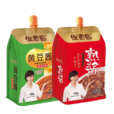 佐香园熟酱黄豆酱1kg/400g/150g