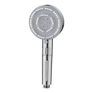 新款增压花洒喷头超强浴室浴霸莲蓬套装家用洗澡加压瀑布淋浴雨头