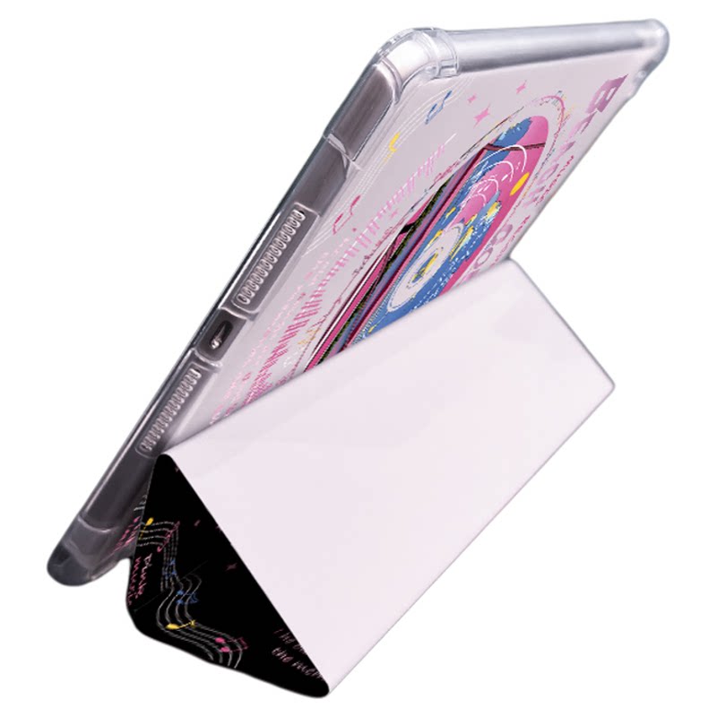 适用于ipad三折硅胶保护壳防摔